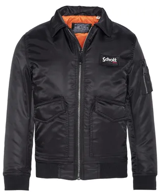 Immagine prodotto di Giacca per bambini unisex SCHOTT NYC, colore nero, taglia 12 anni