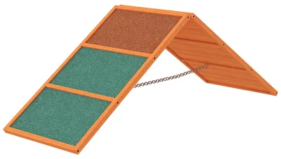 Produktbild von PawHut Hunde Agility Steg Agility-Ausrüstung für Hunde mit klappbare Brücke