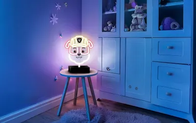 Produktbild von Neon LED on a stand Paw Patrol - Rubble OW-120446