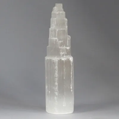 Produktbild von Natürlicher Selenitturm - 20 cm