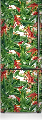 Produktbild von Magnetfolie Magnete Küche Kühlschrank Dekoration 60x180 cm - Blumen