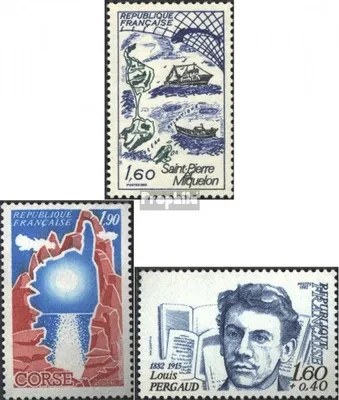 Produktbild von Briefmarken Frankreich 1982 Mi 2312,2313,2318 (kompl.Ausg.) gestempelt Tourismus