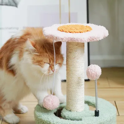 Produktbild von 360Home Drehbares Katzenklettergerüst kratzbaum Rosa