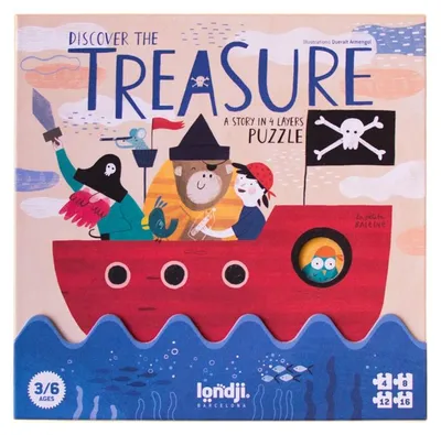 Image de Puzzle Trouve le trésor, Londji