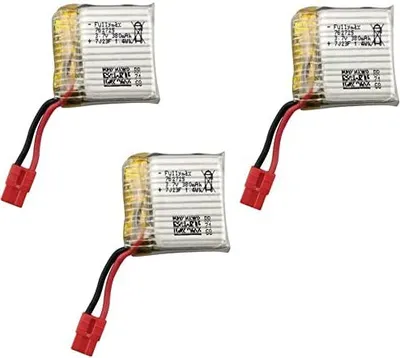 Produktbild von 3 Teile Batterie Ersatz 3.7V 380mAh Li-Po für Quadcopter RC Drone Syma X21 X21W