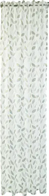 Produktbild von Schlaufen Vorhang Keela grün/grau 140x245 Wohnzimmer Schlafzimmer Kinderzimmer