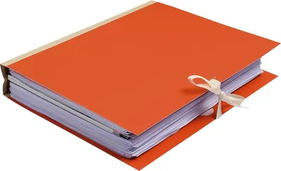 Produktbild von EXACOMPTA Sammelmappe aus Karton 320 g/qm orange 25 Mappen