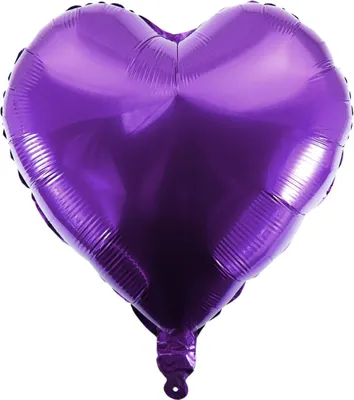 Produktbild von Oblique Unique Folien Luftballon Herz Form Kinder Geburtstag Baby Shower Mädchen Party JGA Hochzeit - lila