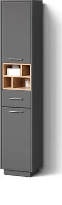 Produktbild von Badschrank Livinity Temo Anthrazit 38 x 190 cm, Model 52612