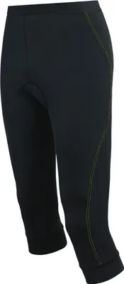 Produktbild von Airtracks Damen Fahrradhose 3/4 Lang Comfort Line - L - schwarz-neon
