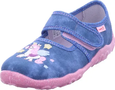 Immagine prodotto di Pantofola Superfit bonny per bambina in blu, taglia 28