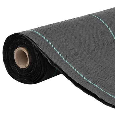 Produktbild von "Winter Sale" Unkrautvlies Schwarz 1,5x10 m PP - Garten & Heimwerken Designermöbel 917792