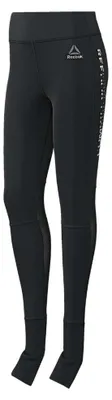 Image de Reebok - Leggings « Combat » pour femmes PP6058 (XS) (noir)