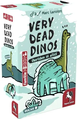 Zdjęcie produktu dla Pegasus Very Dead Dinos – Brachio, Gra karciana, Rodzina, 8 lat(a), 10 min, 25 min, Gra rodzinna