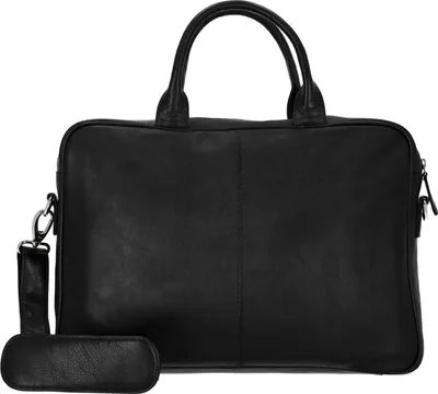 Produktbild von Dermata Laptoptasche Leder 41 cm 16" black