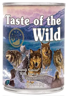 Obrázek produktu pro Taste of the Wild Wetlands, Univerzální, Kuřecí maso, Kachna, Egg, Brambor, 390 g