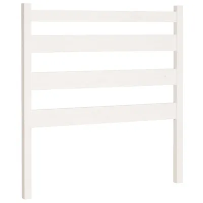 Immagine prodotto di vidaXL Testiera bianca 106x4x100 cm in legno di pino massiccio