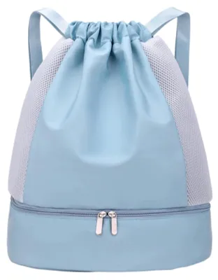 Image de Sac de sport étanche avec cordon de serrage et compartiment à chaussures
