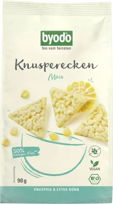 Produktbild von Byodo Bio Knusperecken Mais 90 g