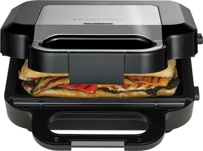 Image de Russell Hobbs Creations Grille-pain 3 en 1 Grille-pain Sandwitcht avec plaques à gaufres et gril/panini