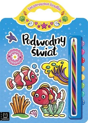 Produktbild von Zaczarowana Kredka - Kolorowe Przygody: Magiczne Naklejki do Twórczej Zabawy dla Dzieci