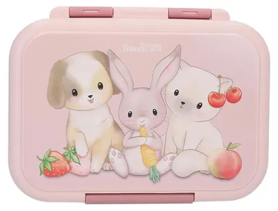 Immagine prodotto di Princess Mimi 0414030, contenitore per il pranzo, bambino, rosa, polipropilene (PP), silicone, acciaio inossidabile, illustrazione, bambina