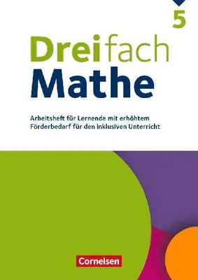 Produktbild von Dreifach Mathe 5. Schuljahr - Zu allen Ausgaben - Arbeitsheft mit Lösungen