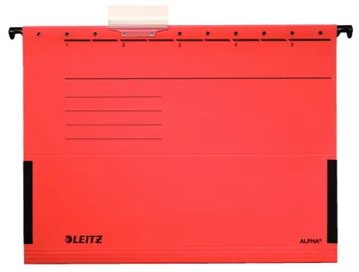 Produktbild von Leitz Alpha Hängeordner A4 Rot
