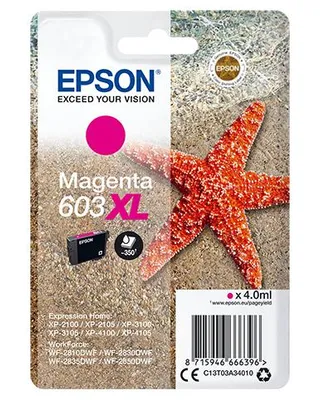 Immagine prodotto di Epson 603XL - 4 ml - XL - Magenta - originale