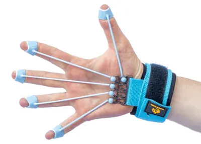 Produktbild von Fingertrainer Handrehabilitation Hand Yoga