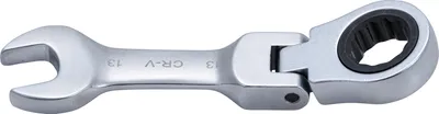 Image de BGS Clé à cliquet courte coudée SW 13 mm - 6913