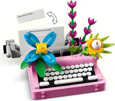 Immagine prodotto di LEGO® Creator 3 in 1 31169 Macchina da scrivere con fiori
