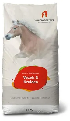 Productafbeelding van Voermeesters Vezels En Kruiden 15KG