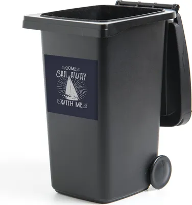 Produktbild von MuchoWow® - Abfall-Aufkleber - Container - für Abfallcontainer