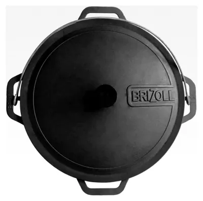 Produktbild von Gusseisen Kazan 8 L Schwenktopf mit Deckel