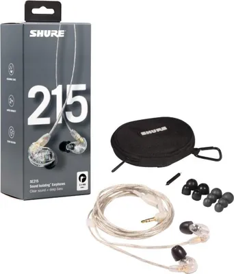 Immagine prodotto di Shure SE215 Earphone, Black Shure