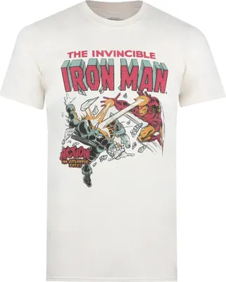 Obrázek produktu pro Iron Man - pánské tričko TV759 (XL) (přírodní)