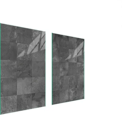 Imagen del producto de PLACA DE VIDRIO PARA COCINA, 75x52 cm, GRIS
