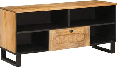 Zdjęcie produktu dla Szafka pod telewizor Brązowy 100 x 33 x 46 cm Drewno z mango