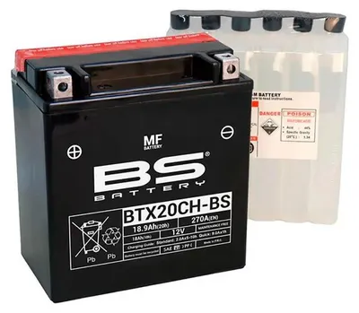 Immagine prodotto di Batteria Bs Battery Btx20ch-bs AGM trasparente  Trasparente Taglia unica
