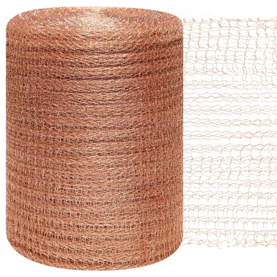 Obrázek produktu pro Omgoods - Robustní měděná mřížková rolovací bariéra, 125 mm x 24 m, pro ochranu rostlin
