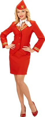 Produktbild von Amanda Air Stewardess Kostüm für Damen