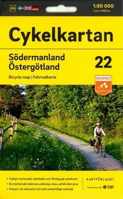 Obrázok produktu pre Cyklomapa List 22 Södermanland/Östergötland 1:90000