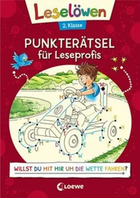 Produktbild von Leselöwen Punkterätsel für Leseprofis - 2. Klasse (Rot)