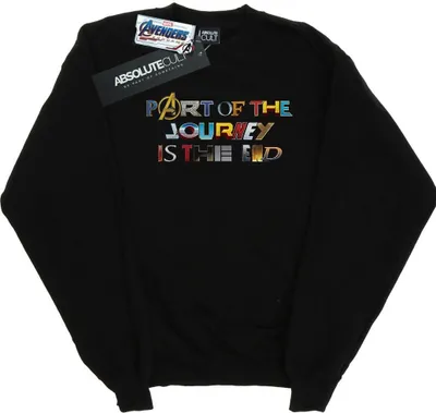 Produktbild von Marvel - "Avengers Endgame Part Of The Journey" Sweatshirt für Damen BI5247 (M) (Schwarz)