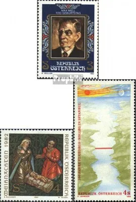 Produktbild von Briefmarken Österreich 1982 Mi 1723,1724,1725 (kompl.Ausg.) gestempelt Sondermarken