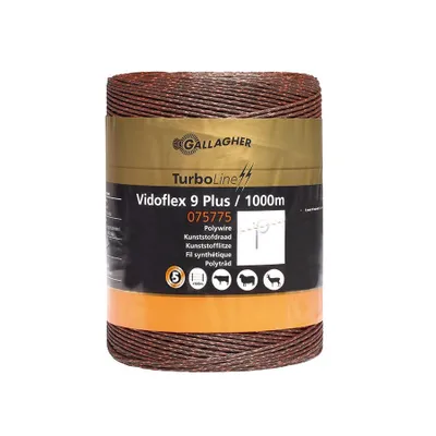 Image de Gallagher Vidoflex 9 TurboLine Plus 1000m terra
