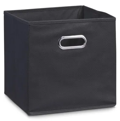 Produktbild von Zeller Aufbewahrungsbox, schwarz, Vlies 28x28x28