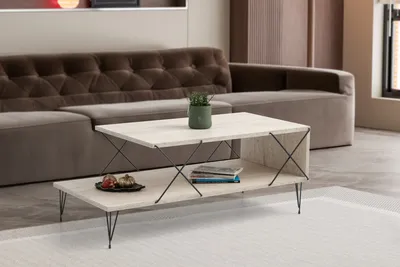 Immagine prodotto di Skye Decor, Loire - Nero, Marmo, Nero, Tavolino, 100 x 40 x 50 cm, 100 % PANNELLI DI PARTICELLE RIVESTITI IN MELAMMINA