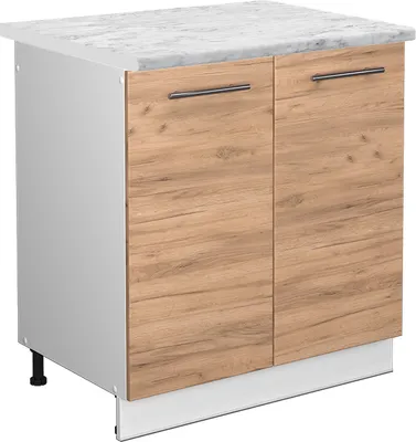 Obrázek produktu pro Skříňka pod dřez Vicco Fame-Line Zlatý mocný dub 80 cm , PD Mramor, Model 46340